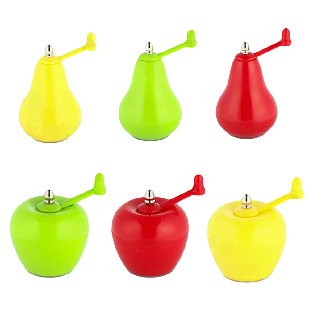

Creative Plastic Pear Shape Manual Salt Pepper Mill Grinder Seasoning Home Kitchen Tools Grinding Cooking tools