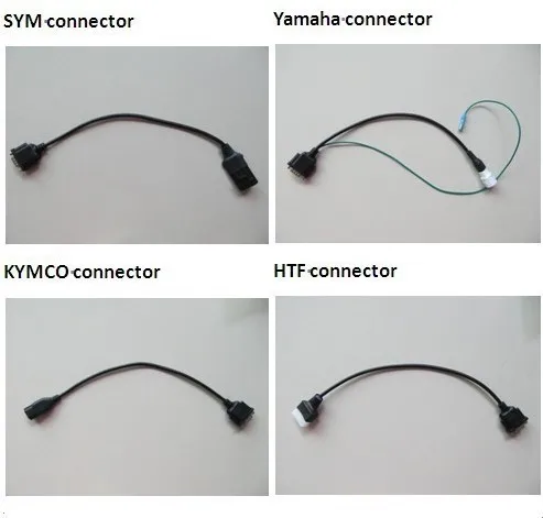 Диагностический инструмент для мотоцикла Yamaha для Honda, SYM, KYMCO, для YAMAHA, SUZUKI, HTF, PGO Серии брендов 7в1 инструмент для сканера мотоцикла