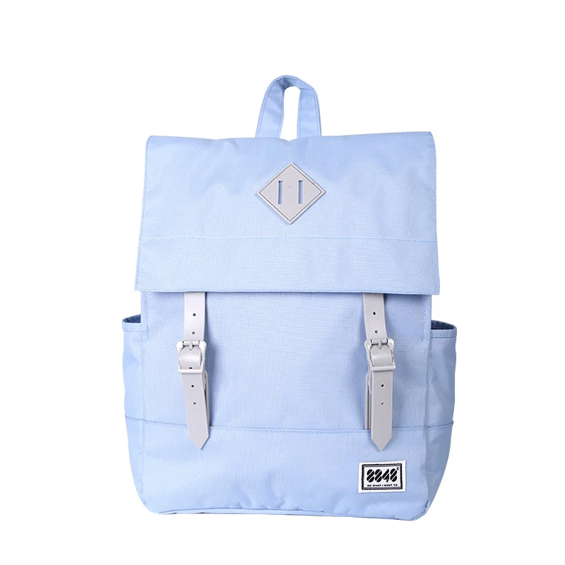 8848 Модные женские рюкзаки, Подростковый рюкзак, женские школьные сумки, синяя Холщовая Сумка на плечо, рюкзак для путешествий mochila 173-002-007 - Цвет: 026