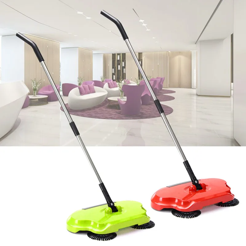 Sweeping Machine Push Type Magic Broom Dustpan Handle Household Vacuum