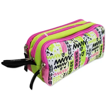 

Starplast School Case with 3 zippers, 3 compartments separated, large and spaciousness, layouts eye catching