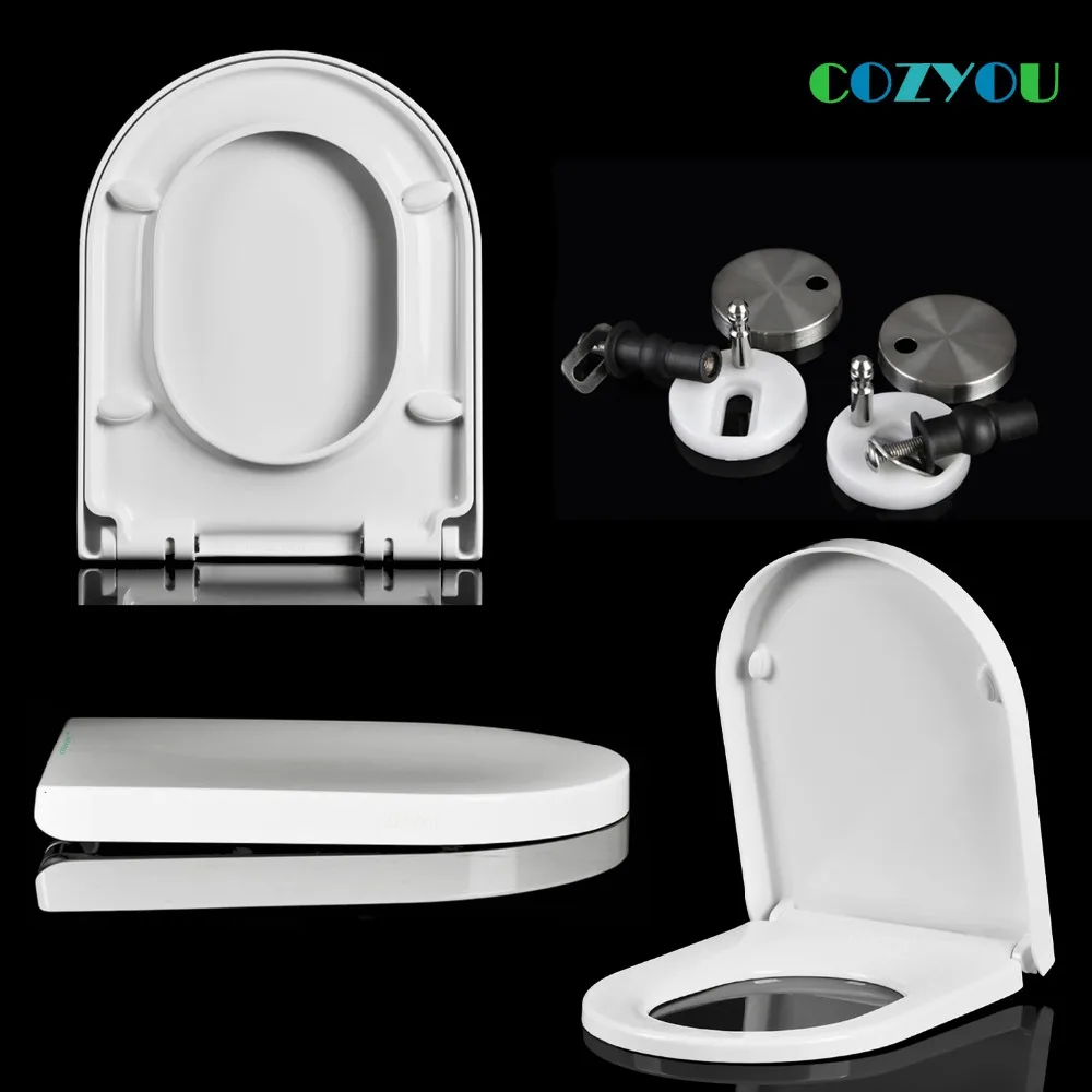 UF Ceramic texture Toilet seat U shape Urea formaldehyde material Slow
