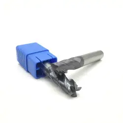 1 ШТ. HRC50 10 мм Твердосплавные Фрезы ENDMILL D10X25LXD10X75L 4 Флейта Стандартная Длина Бокового фрезерования Пазов Профилирования лица мельница