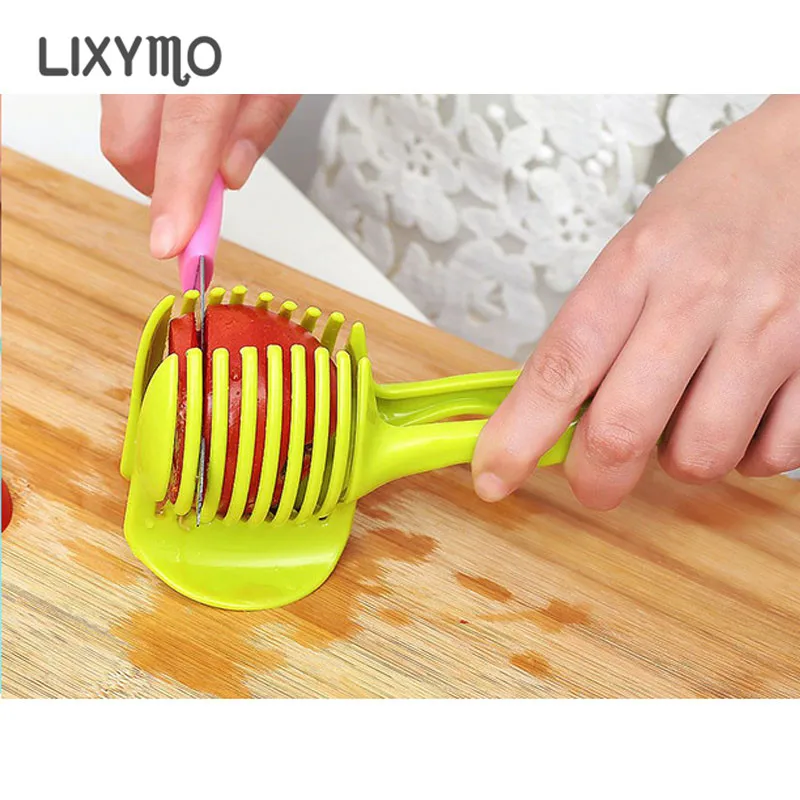 1 шт. многофункциональный нож для нарезки томатов и фруктов|slicer kitchen|holder slicertomato