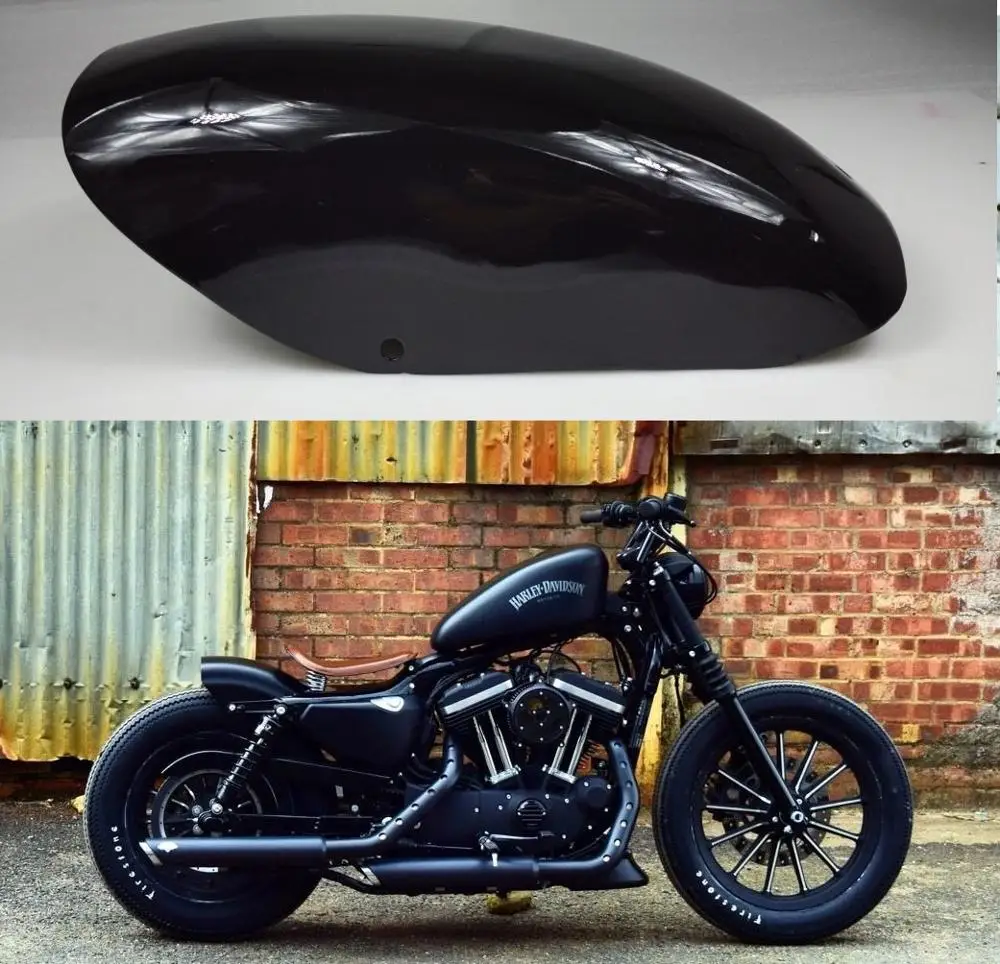 Réflecteur Garde-boue Arrière Pour Harley Sportster 883/1200/X48 - Neuf, Plastique ABS