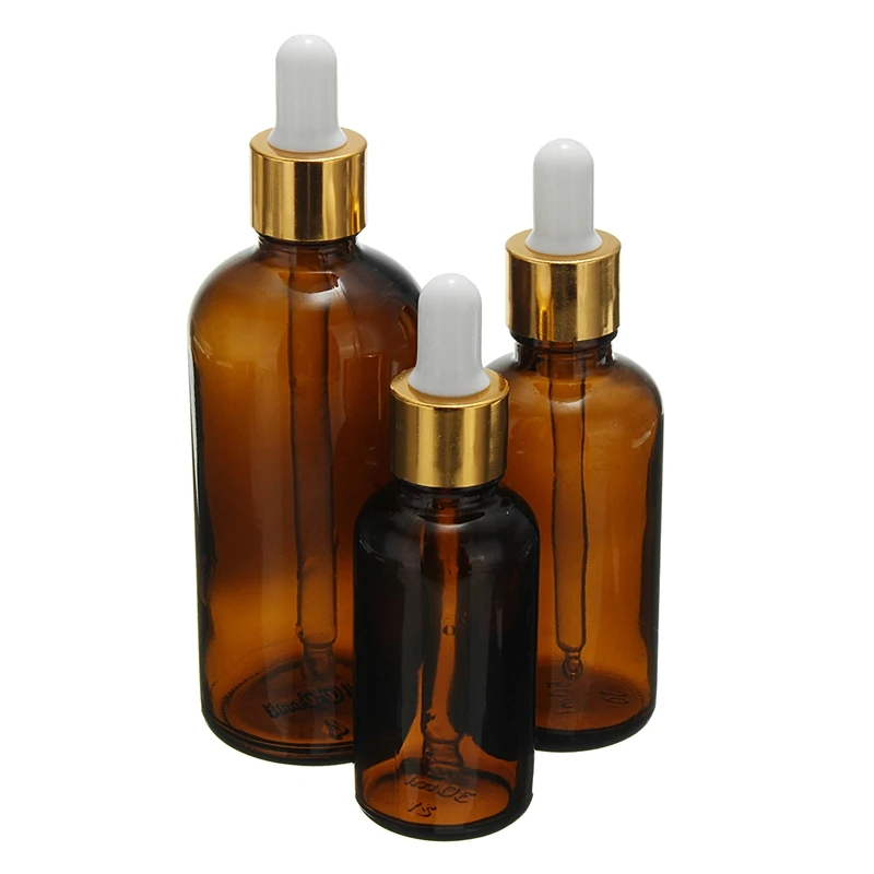 Флаконы янтарные стеклянные пустые 30/50/100 мл 1 шт.|lab bottles|bottle laboratoryglass lab bottles |