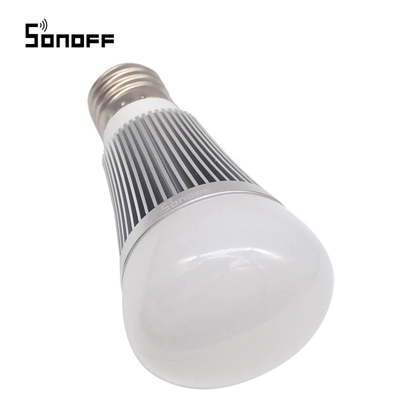 Sonoff B1 E27 светодиодный лампочка с регулированием яркости для лампочки WIFI умный дом