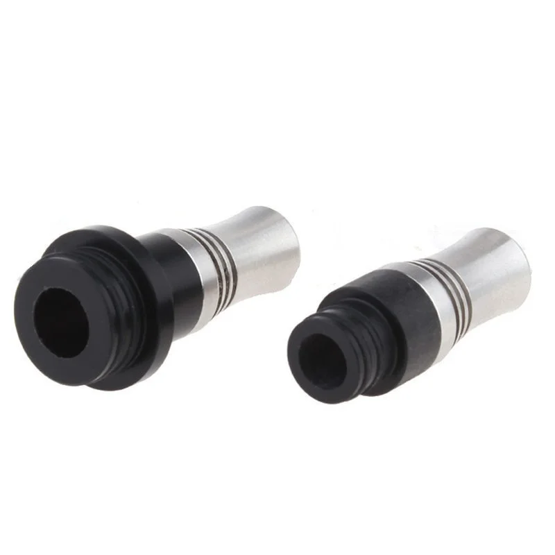 Authentic YUHETEC POM + Stainless Steel Hybrid 510/810 Drip Tip With 9 Holes For Atomizer Authentic YUHETEC POM + Stainless Steel Hybrid 510/810 Drip Tip With 9 Holes For Atomizer