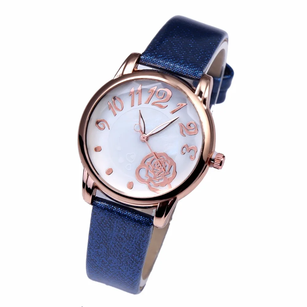 

Top Women's Watches Leather Women Quartz Watch Relojes Reloj Mujer Montre Femme Relogio Feminino Ladies Clock