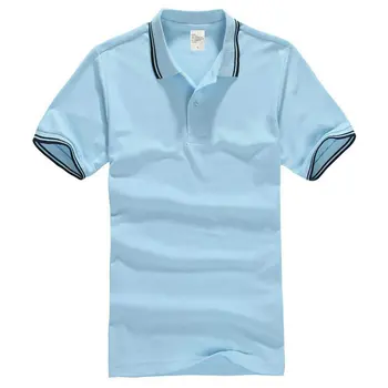 

2019 Summer Cotton Men's Polo Shirt Short Sleeve New Men Polo Shirts Camisa Polo Masculina