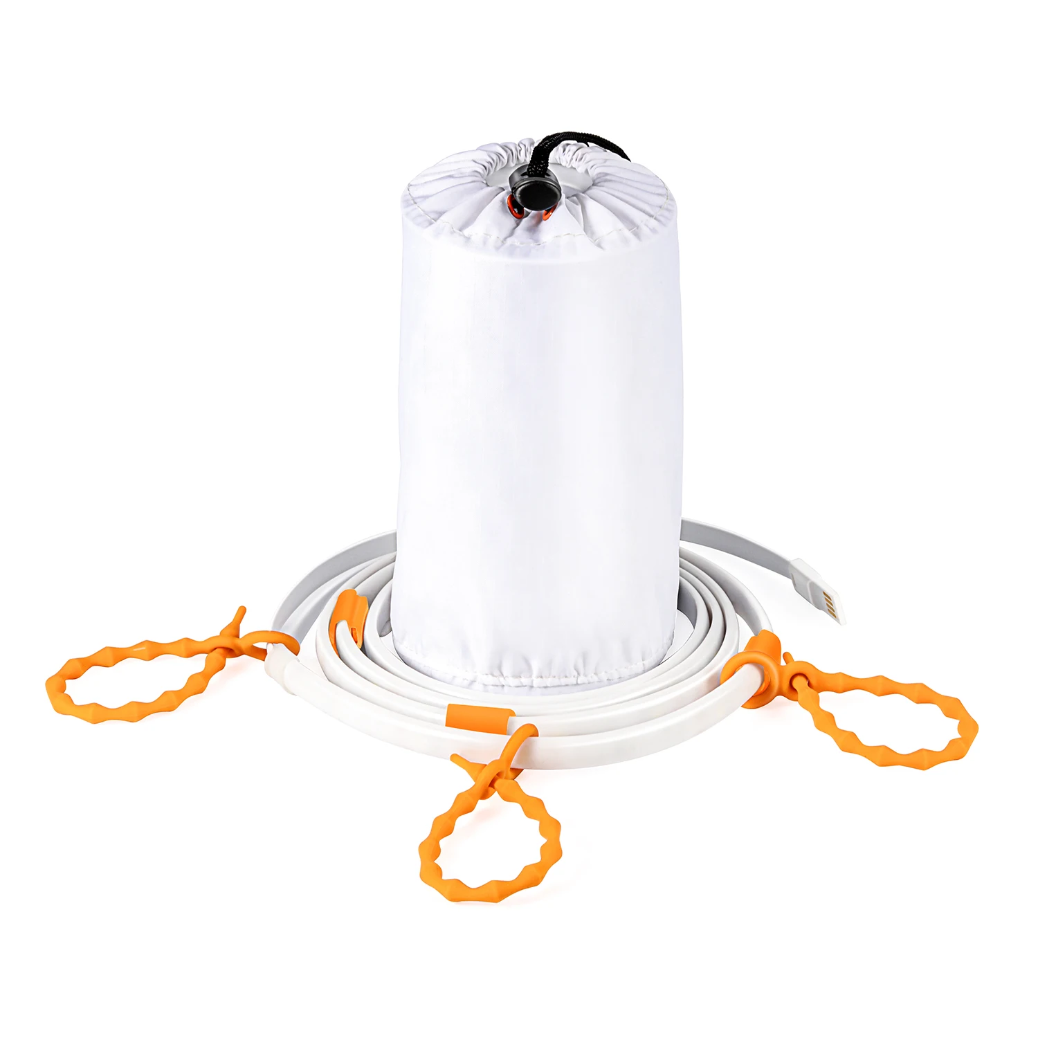 Kohree, 1,5 м, светодиодная лампа для кемпинга, USB, портативный фонарь, Полоска, линейная веревка, лампа для студентов, летняя, для кемпинга, белая