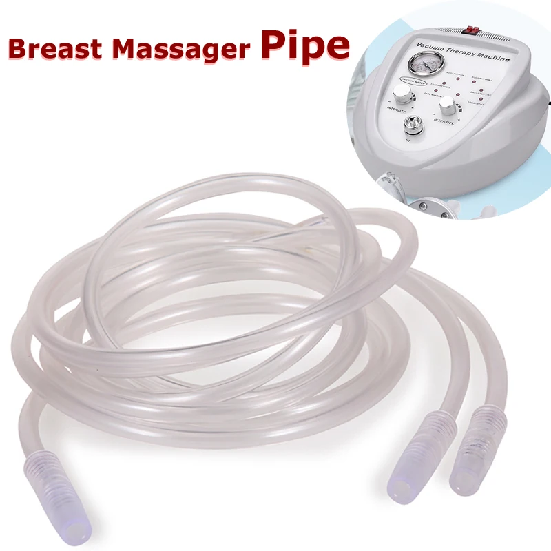 

3 Ports Pipe For Vacuum Massage Therapy Machine Enlargement Pump Lifting Breast Enhancer Massager Cup Breast Massage Cable