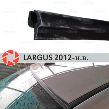 Дефлекторы на лобовое стекло для Lada Largus 2012- защита на лобовое стекло аэродинамический дождь Стайлинг автомобиля накладка