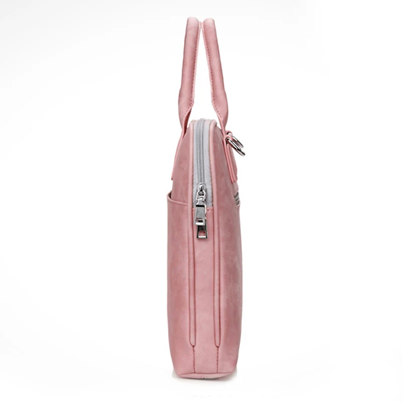 Universal Laptop Sleeve Case Hand Bag 13 14 15 inch For Macbook Air Pro Dell Asus Acer PU Waterproof Notebook Shoulder Bag Pouch (7)