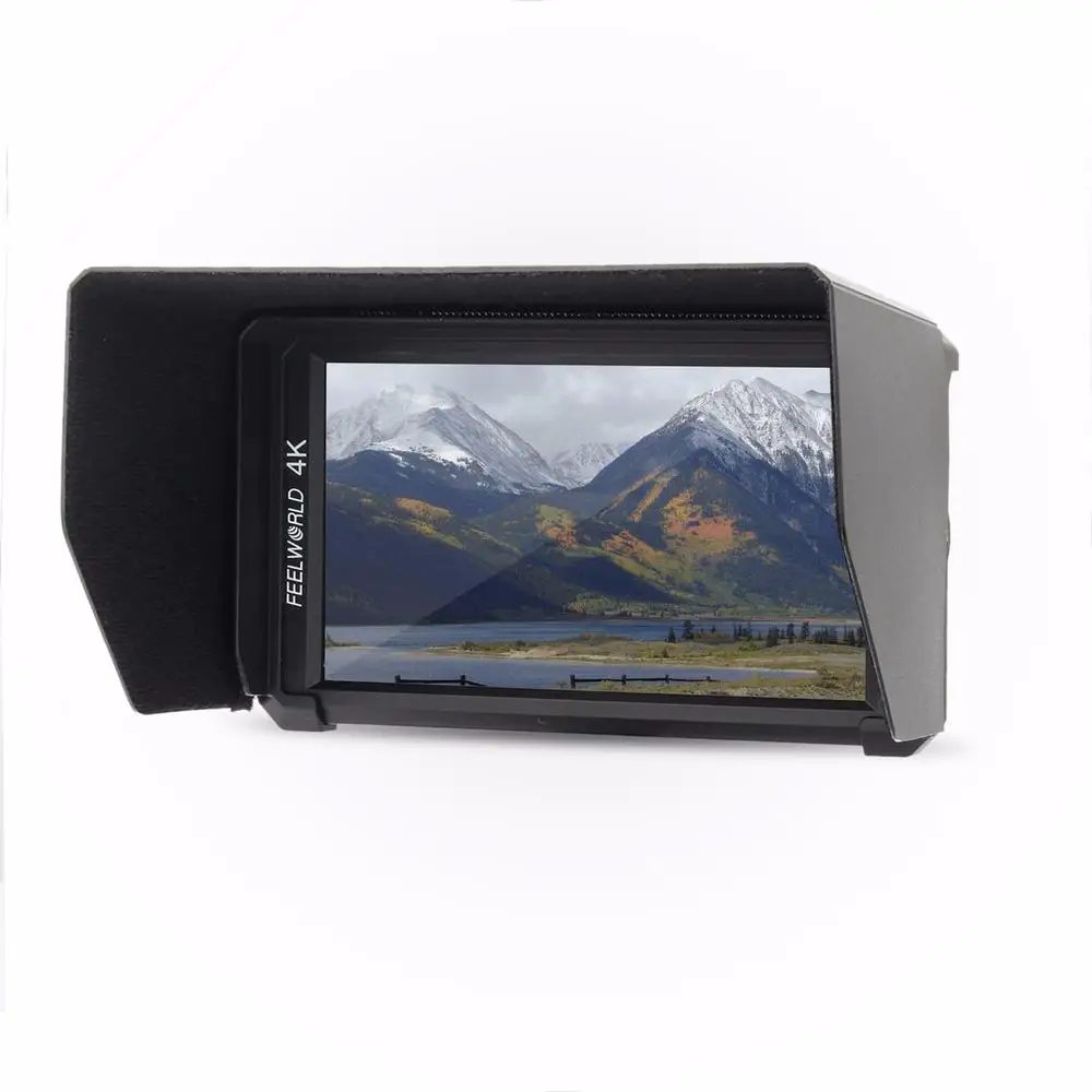 Feelworld F6 5," ips 4 K камера HDMI с монитором ж/батарея, для всех DSLR Камера видео, он может Мощность для цифровых зеркальных фотокамер