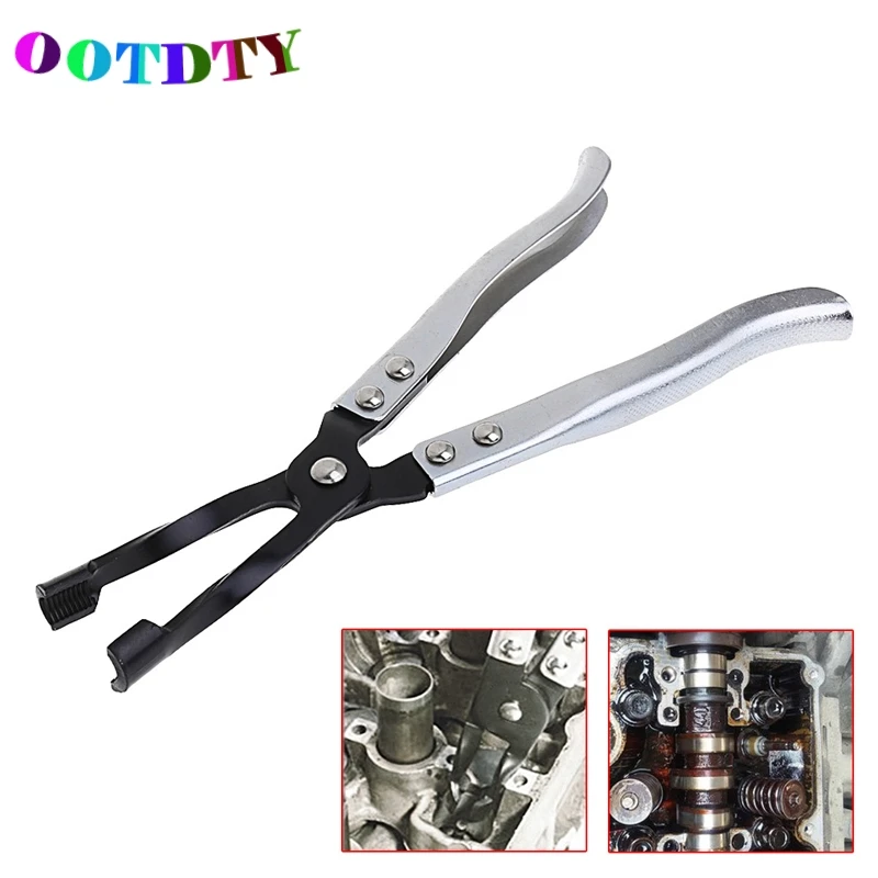 OOTDTY Car Engine Oil Valve Spring Clamp Disassembly Stem Seal Gasket