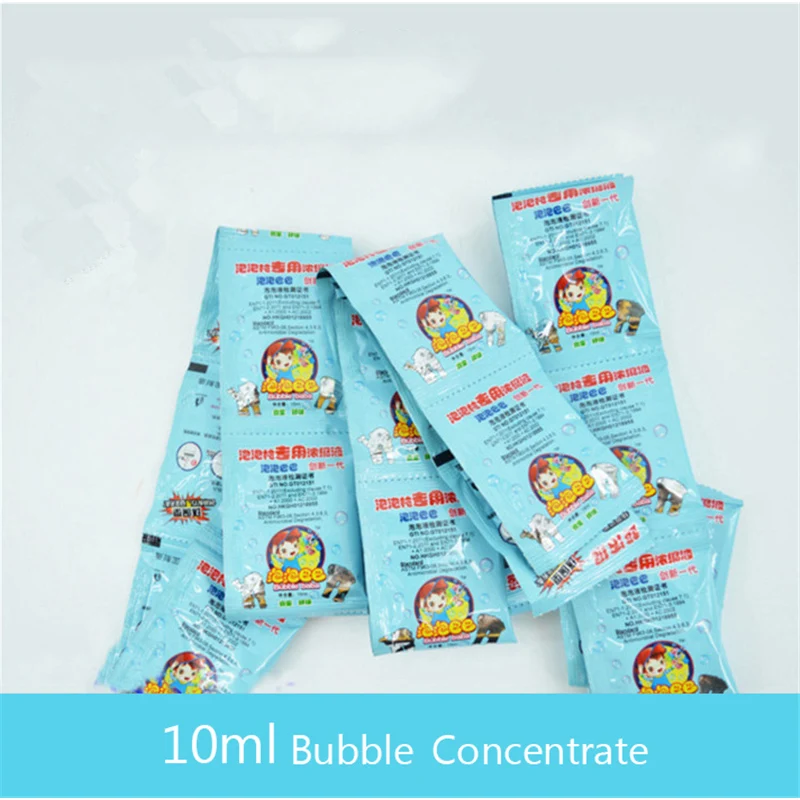 

Eva2king Hot 10ML Bubble Concentrate Toy Bubbles Liquid Children Gazillion Soap Outdoor Funny Game Gift For Children Kids