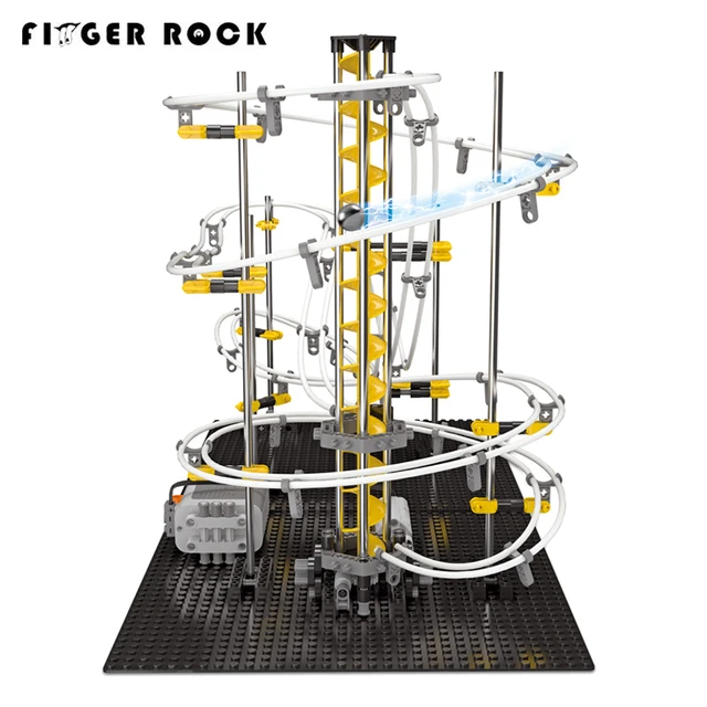 Special Offers Finger Rock Space Rail Roller Coaster Model Building Kits Electric Elevator Rolling Metal Ball Marble Run Toys Compatible Blocks Special Offers Finger Rock Space Rail Roller Coaster Model Building Kits Electric Elevator Rolling Metal Ball Marble Run Toys Compatible Blocks