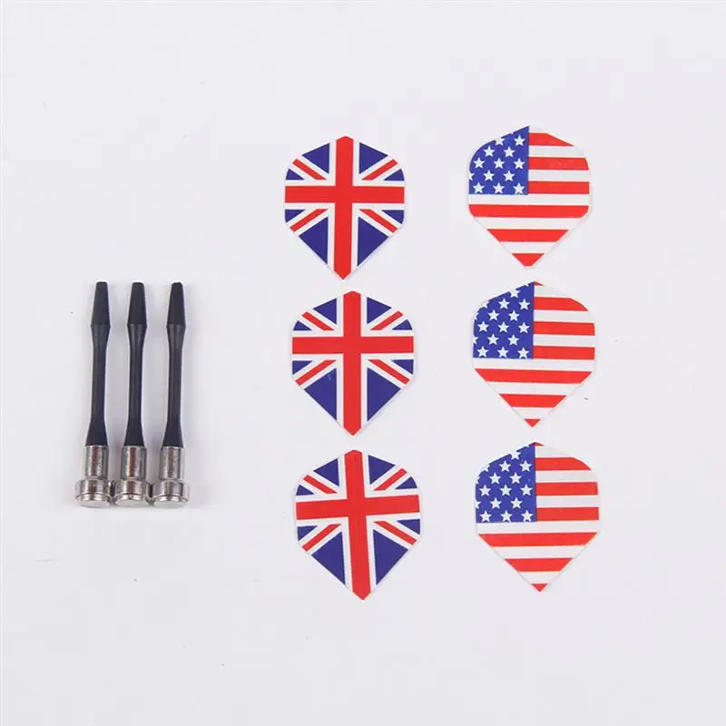 60Pcs Mixed Style Professional Dart Flights Darts Accessory Outdoor and Indoor Sports Standard Dart Tail Wings