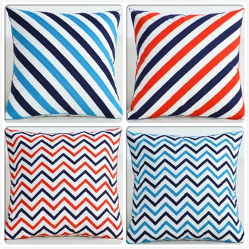 

High Quality Thick Pure Cotton Back Waist Cushion Cover 18x18 inch 45x45 cm Outdoor Garden Sofa Bed Throw Pillow Case Pillowcase