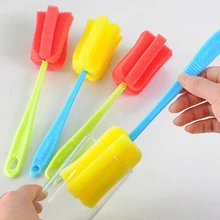 Щетки для бутылок 1 шт. Детские щетки для бутылочек щетка для чистки чашки для соска носик трубка для кормления детей щетка для чистки кормления