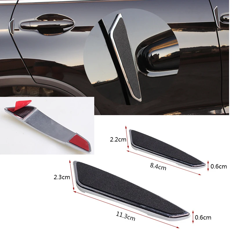 4pcs/set Waterproof Universal Anti Collision Car Door Side Protector