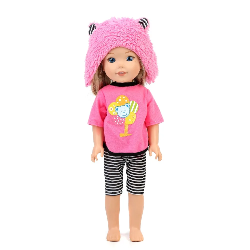 3pcs Hat Clothes Pants Wear Fit 14 5 Inch American Girl font b Dolls b font