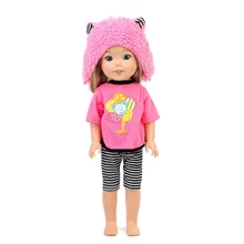 3pcs Hat Clothes Pants Wear Fit 14 5 Inch American Girl font b Dolls b font