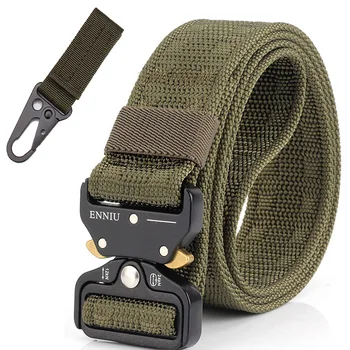 

Army Military Special Forces SWAT Duty Belts Tactical Belts Molle Men Hunter Combat Nylon Belt Survival Waistband Tactical Gear