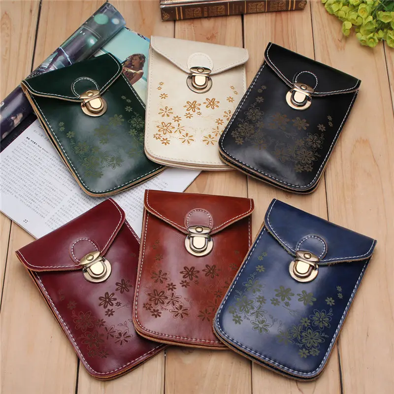 

AEQUEEN Feminine Blosa Green Black Small Women Bag Leather Shoulder Bag Small Crossbody Tote Purse Mobile Phone Bags With Strap
