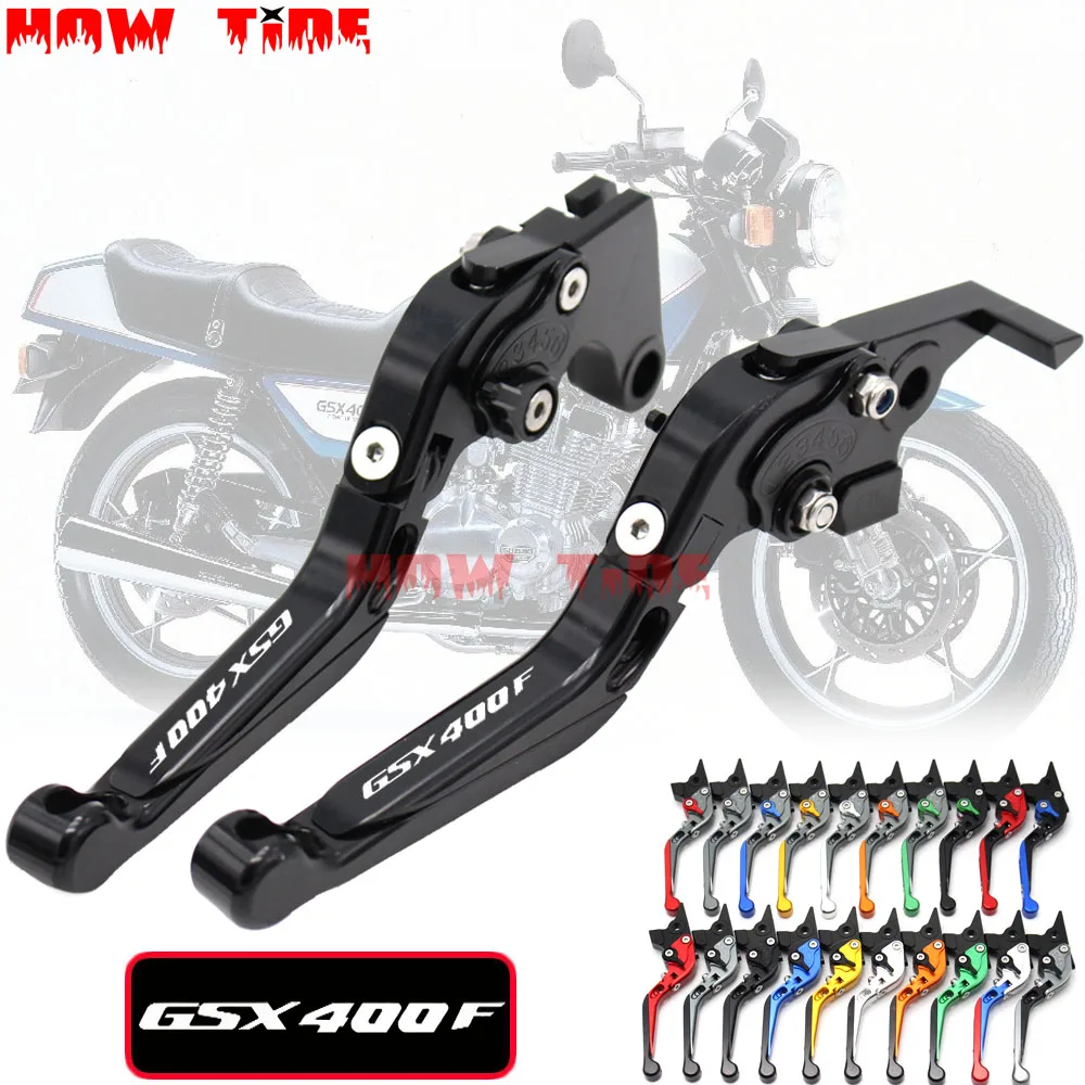 

Складной выдвижной Регулируемый рычаг тормоза сцепления CNC для SUZUKI GSX400F Impulse 1994-2004 GSX 400F GSX 400 F