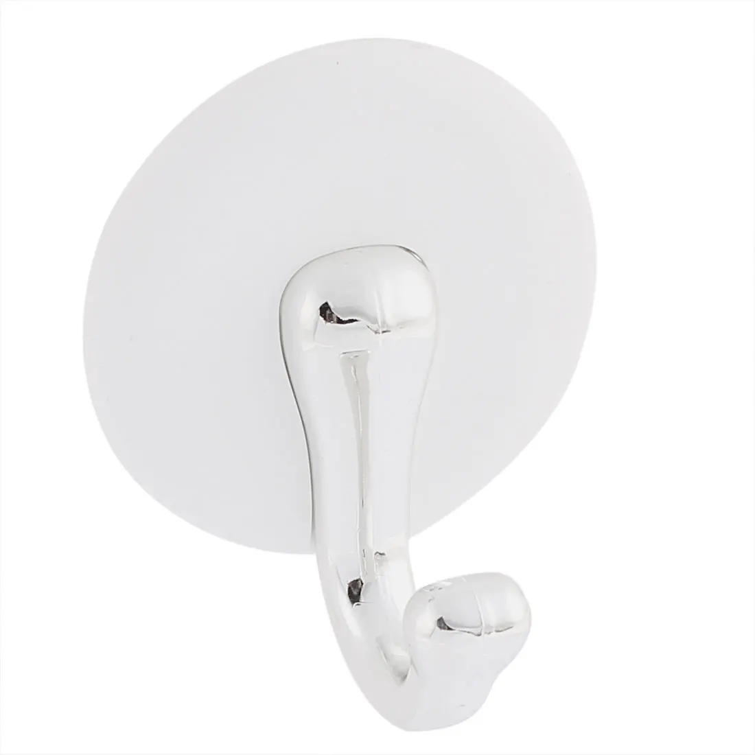 UXCELL Wall Door Glass Self Adhesive Sticky Hook Clothes Hanger Holder 3Kg Load White adhesive