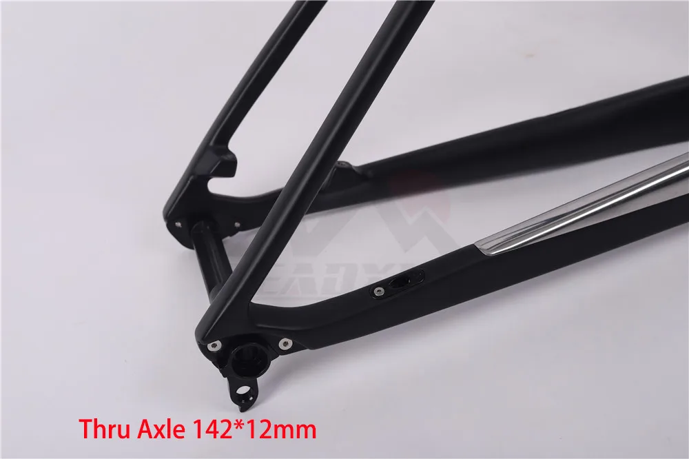 Cheap LEADXUS CX300 Super Light 29er MTB Bike Frame Quick Release/Thru Axle 29 Inch Mountain Bicycle Carbon Frame Size 15"/16"/17"/19" 8
