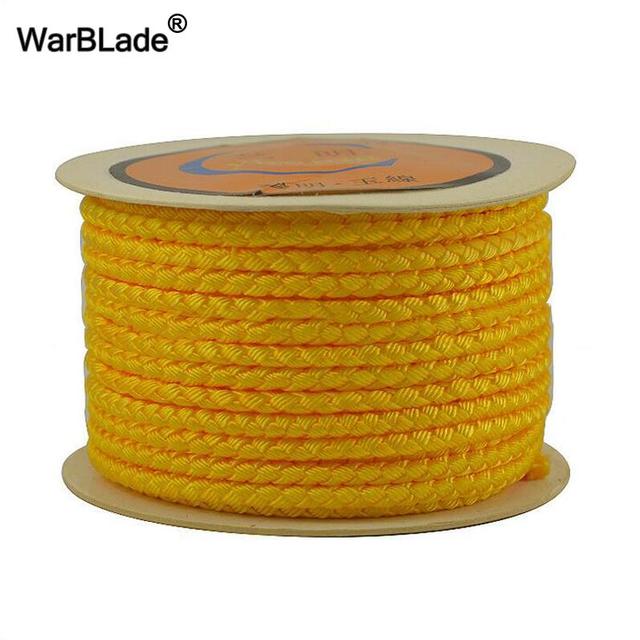 4mm Cotton Cord Nylon Thread Chinese Knot Macrame Cord Plastic String Beaded Rope For DIY Bracelet Necklace Jewelry Making