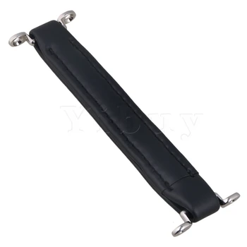 

Yibuy Black DIY PU Leather Handle for Guitar Audio AMP Speaker Amplifier