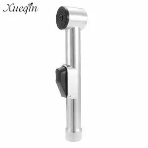 Xueqin Хром ABS опрыскиватель ручной Туалет биде Shattaf спрей ванная комната туалет биде душевая головка насадка Душевая Головка - изображение