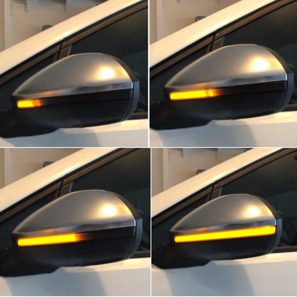 

LED Rearview Mirror Sequential Light Dynamic Turn Signal Indicator Lamp For VW Volkswagen For Jetta 7 MK7 A7 VII GLI 2019
