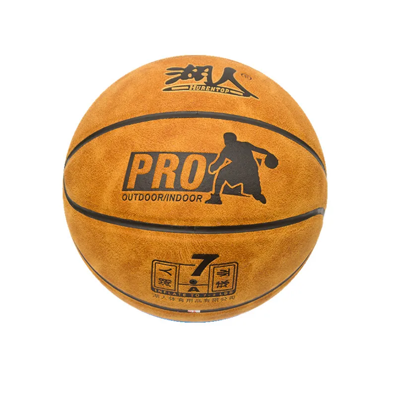 

2018 cowhide 7# standard basketball Anti-Slip Wear Hygroscopic Sweat Outdoor Indoor Sports Game