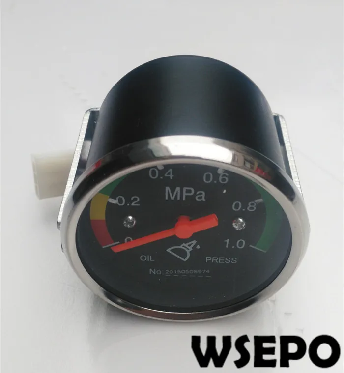 

Top Quality! Oil Pressure Gauge fits for 4100/4102/4105/6105 Water Cooling Diesel Engine