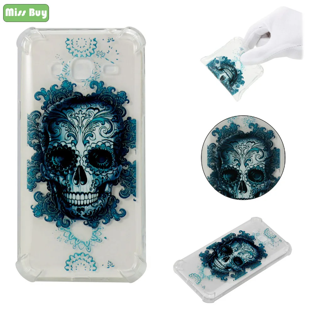 Missbuy Transparent Painting Phone Case For Samsung Galaxy J2 PRO 2018 J5 J7 2016 2017 Cover Silicone for J730 J530 J330 |