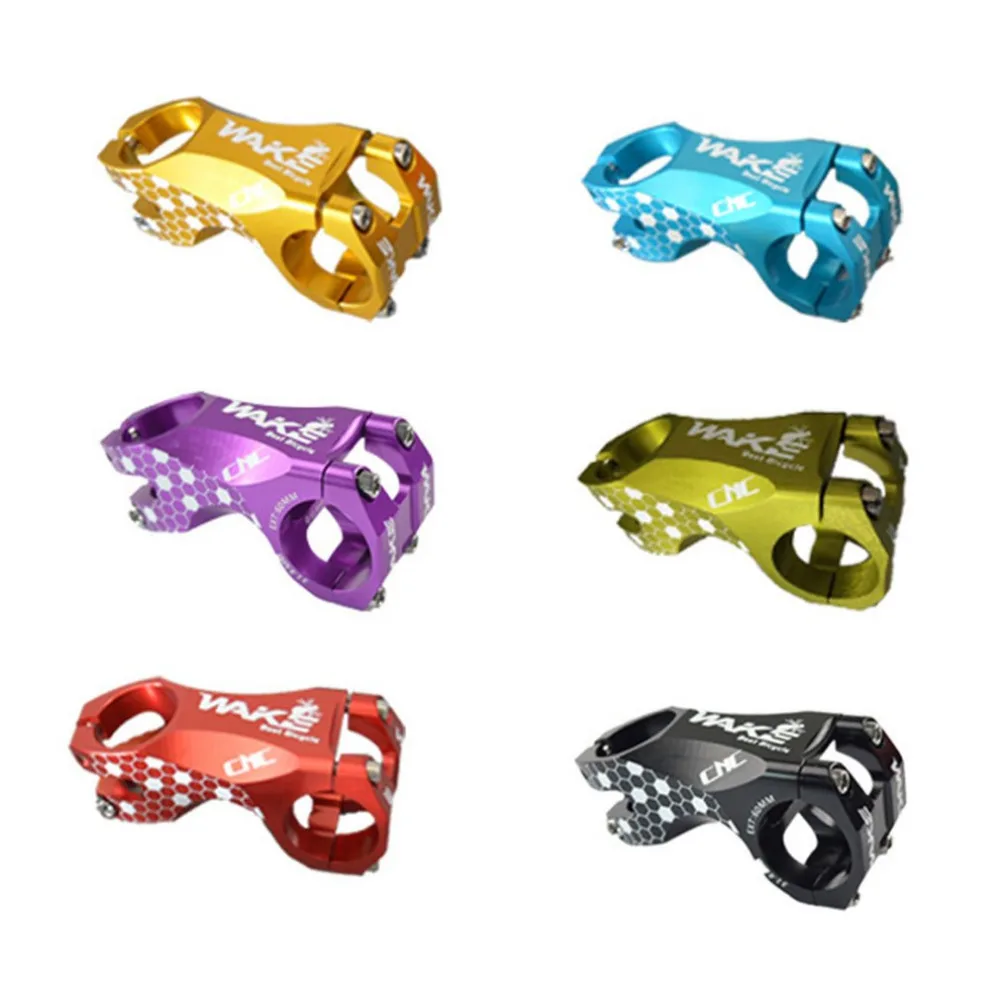 

WAKE 31.8MM Bicycle Stem 6Colors Aluminium Alloy Bike Handlebar Parts Stem MTB Cycling High-strength Stem Bicicleta New