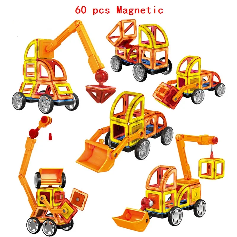 New 60pcs Designer Construction Set Truck Model & Building Toy
