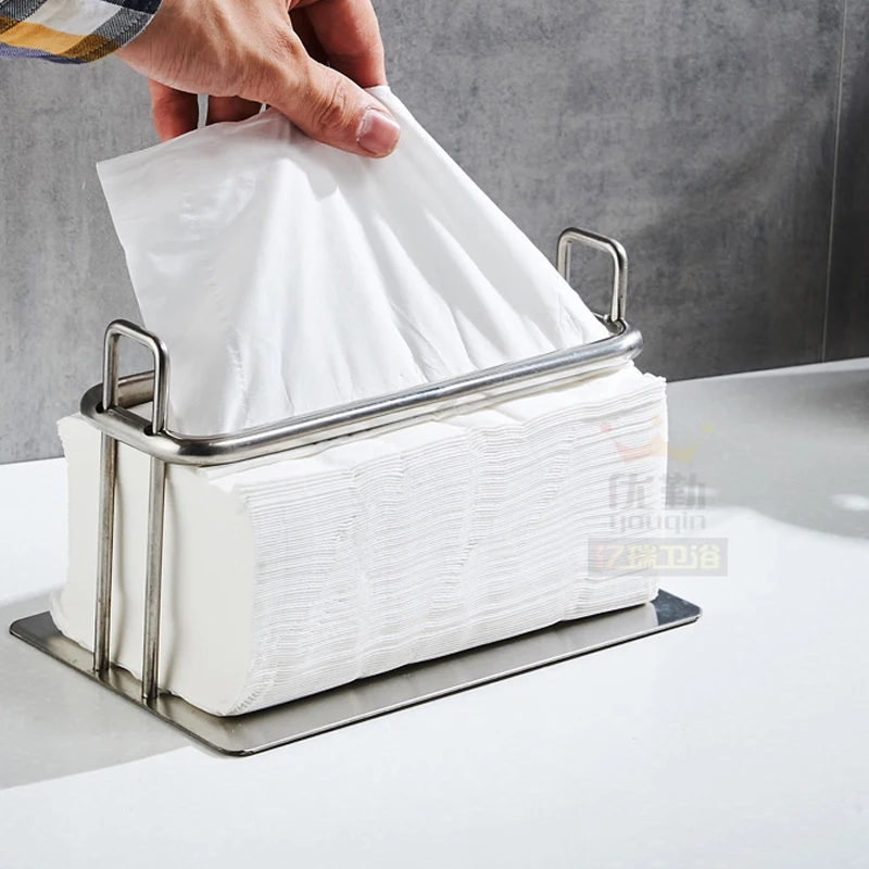 Plastic N Fold Hand Paper Towel Dispenser Wall Mounted Kitchen Tabletop Paper Towel Dispenser Free Standing Holder Hotel Collection Brushed Stainless Steel
