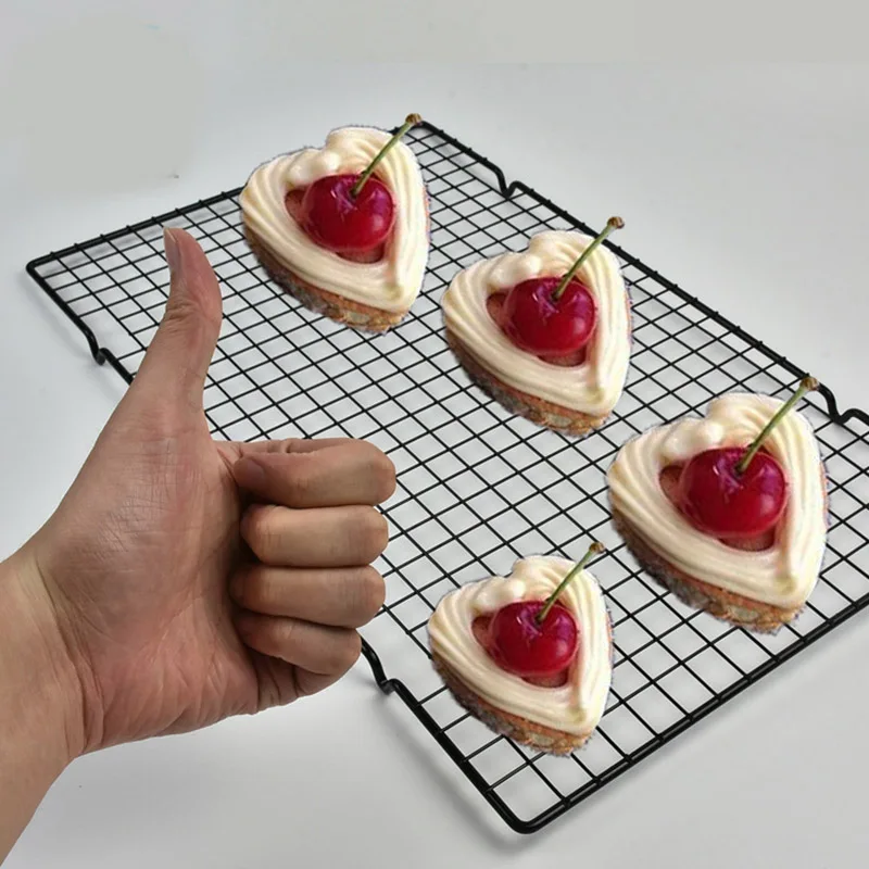 Buy 40.5x25cm Stainless Steel Non stick Cooling Rack Cooling Grid Baking Tray