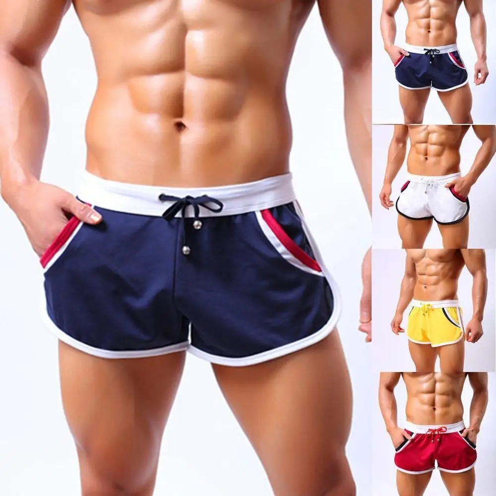 

2019 New Style Mens Fitness Shorts Summer Shorts Casual Gyms Bodybuilding Beach Shorts Breathable Short Pants Sweatpants