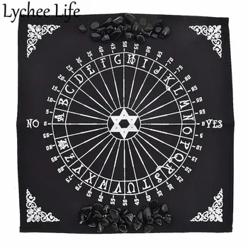 

Cotton Crystal Grid Table Cloth White And Black Canvas Table Clothes Modern Home Textile Dinging Room Tables Decor
