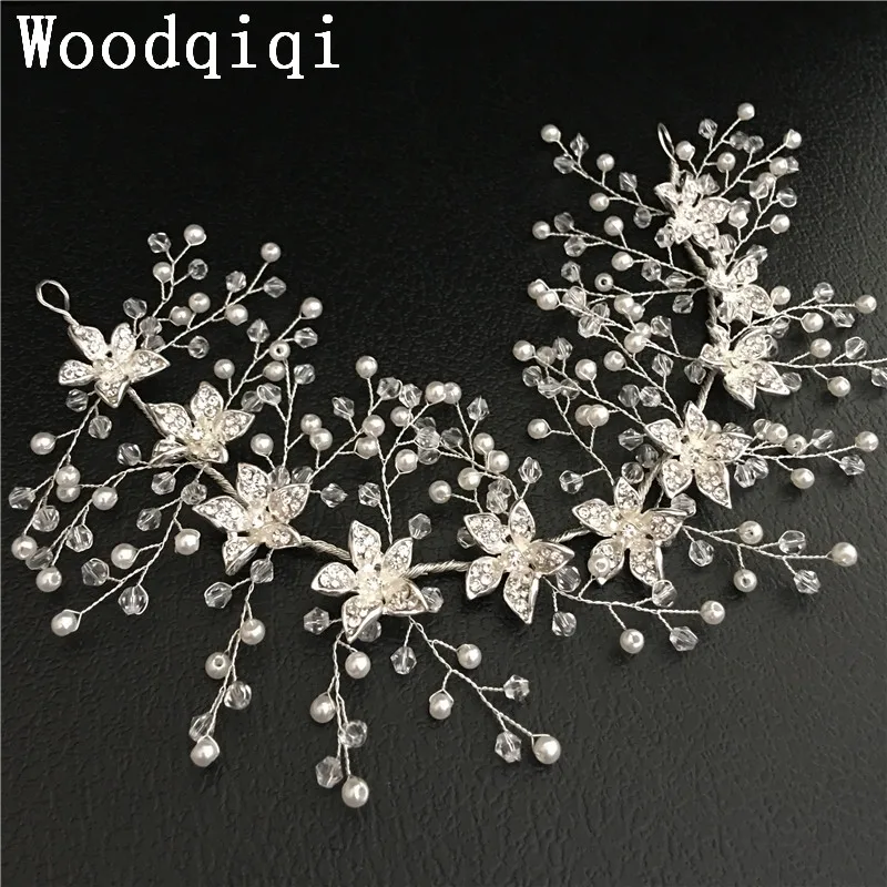 

Woodqiqi crown tiaras tic tac cabelo head accessories women vestido de novia bandeau cheveux prancha para cabelo headbands