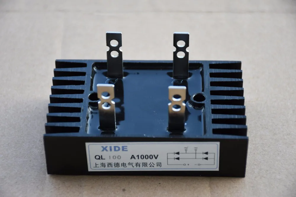 QL100A1000V 1000V 100A rectifier/charger, Single phase AC to DC for