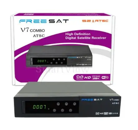 

Freesat V7 Combo ATSC satellite receiver DVB-S2 + ATSC powervu Biss key cccam newcam YouTube