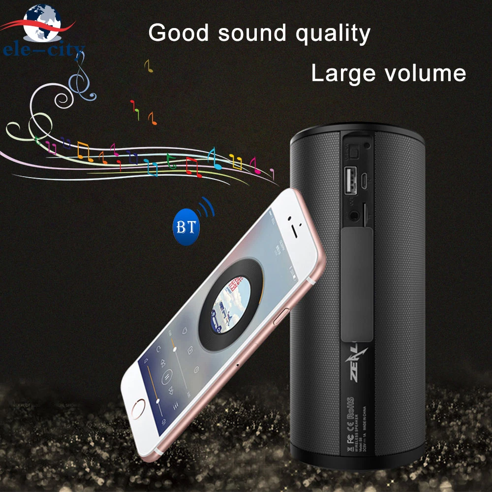 

2018 ZEALOT S8 HiFi 3D Bluetooth Stereo Speaker Column Touch Control Wireless Subwoofer Sound Box Power Bank for xiaomi with Mic